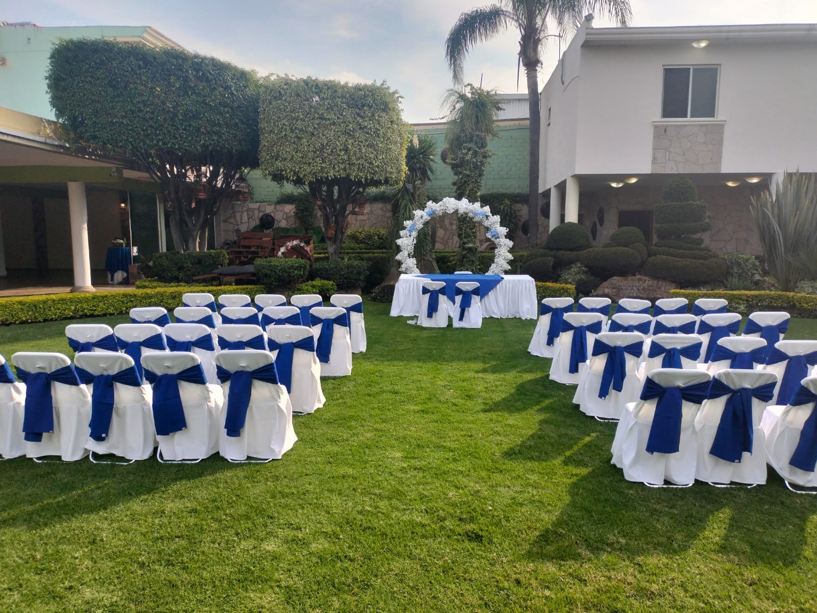 Ceremonia en jardín